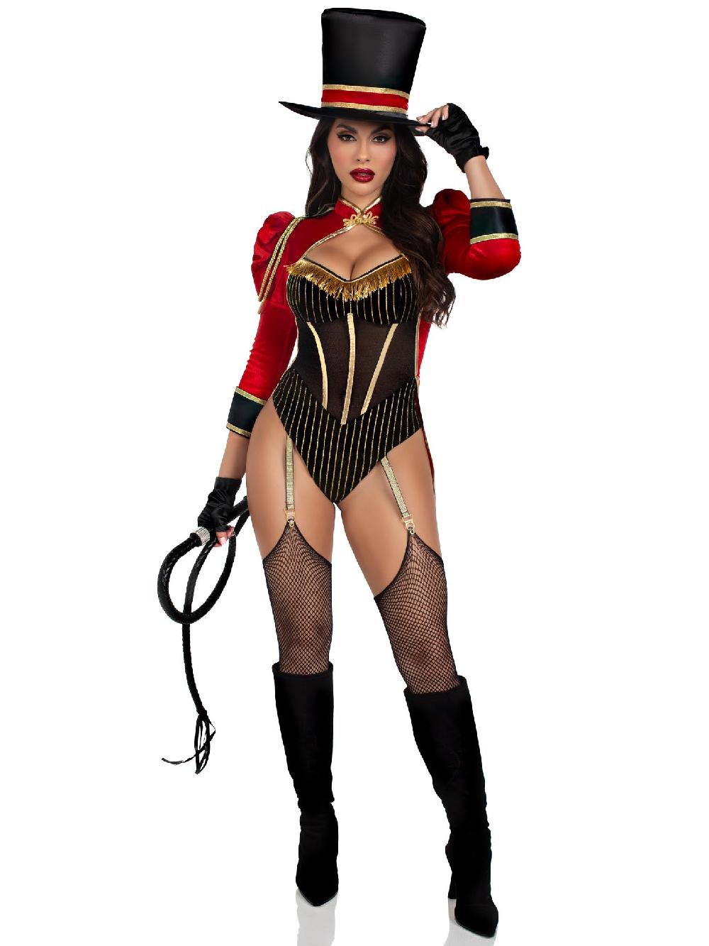 Leg Avenue Ravishing Ringmaster Costume Red/Black