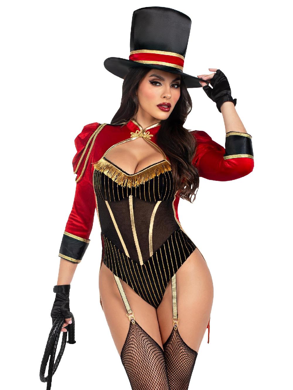 leg avenue Ravishing Ringmaster Costume Red/Black