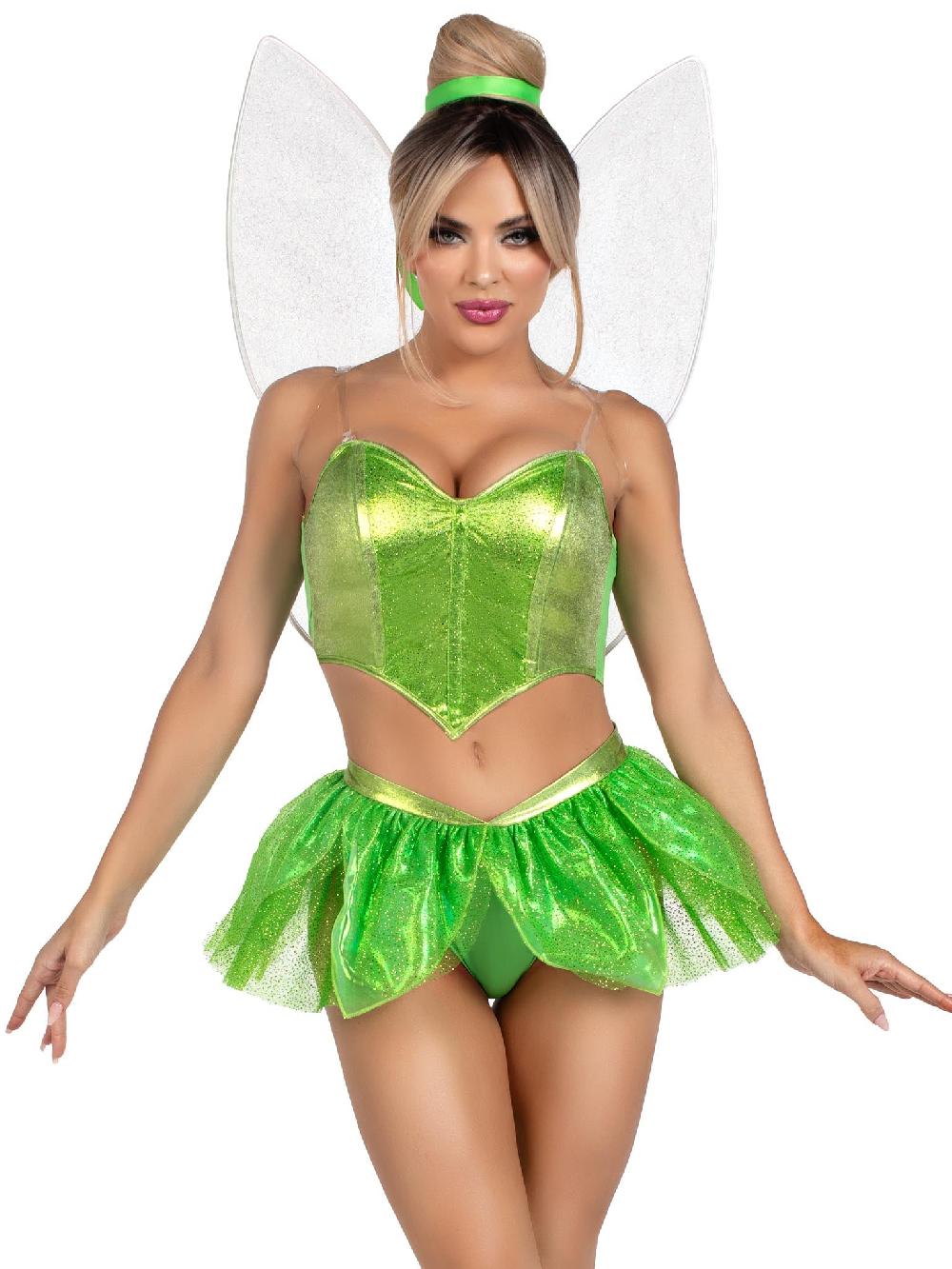 Leg Avenue Rebel Fairy Costume Green