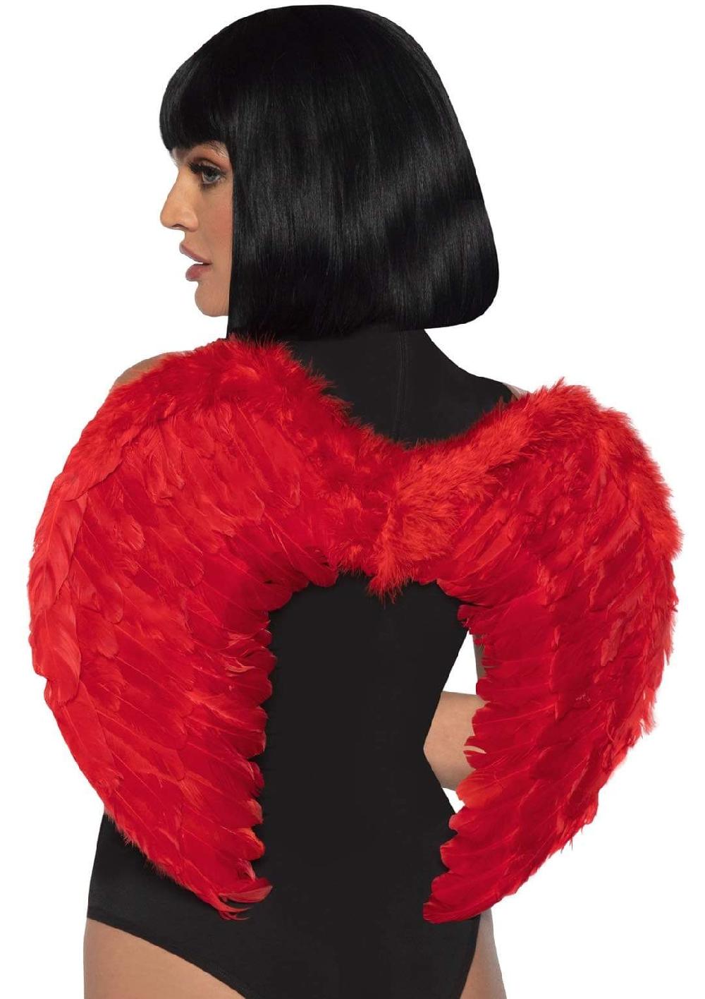 Leg Avenue Red Feather Wings Red