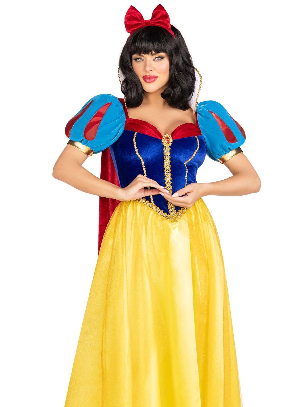 leg avenue Royal Snow White Costume Yellow