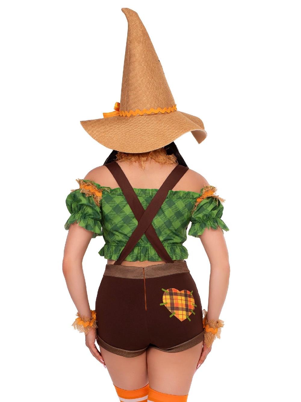 Leg Avenue Scarecrow Sweetie Costume Multicolor