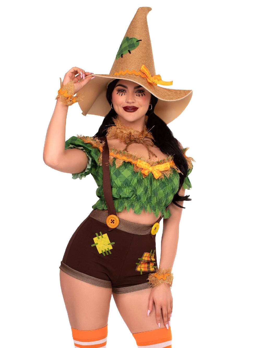 Leg Avenue Scarecrow Sweetie Costume Multicolor