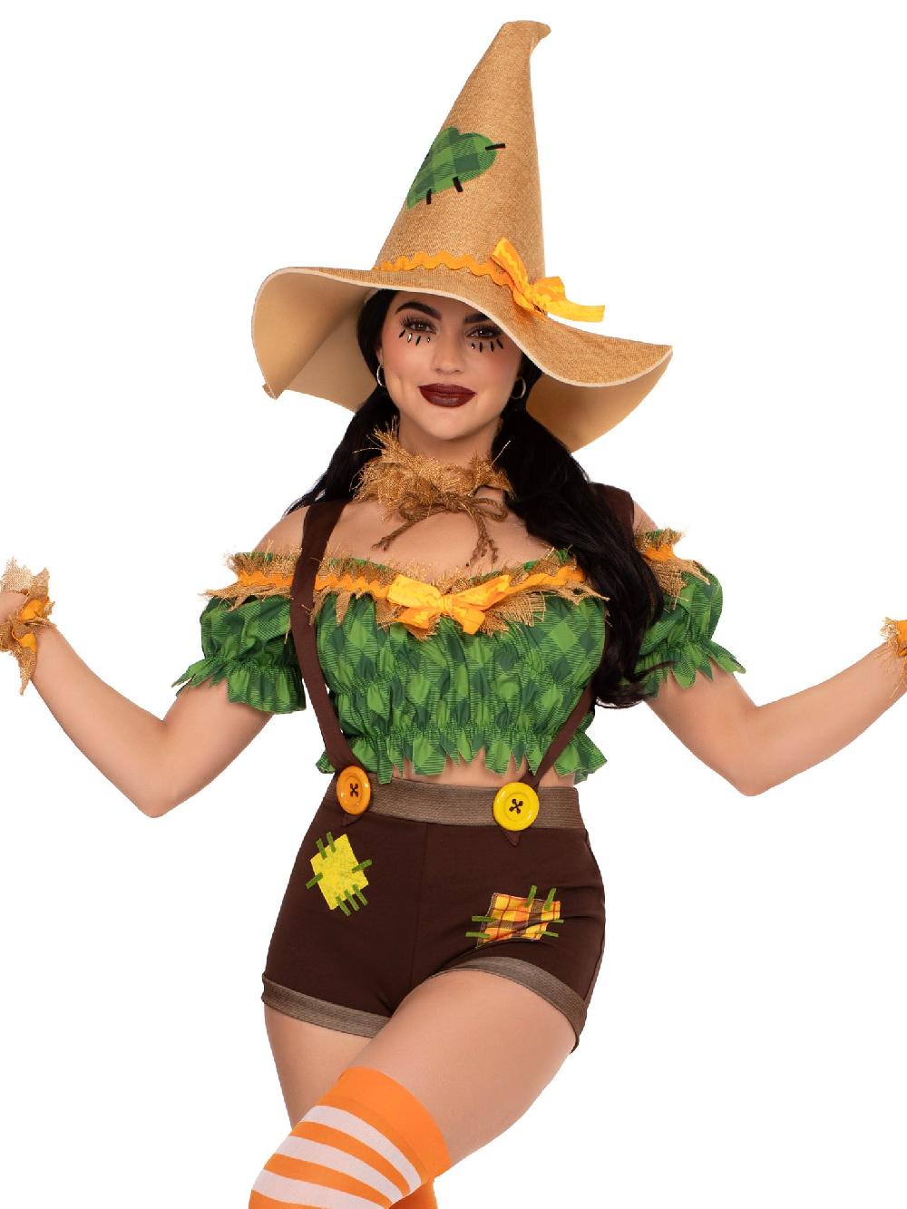 leg avenue Scarecrow Sweetie Costume Multicolor