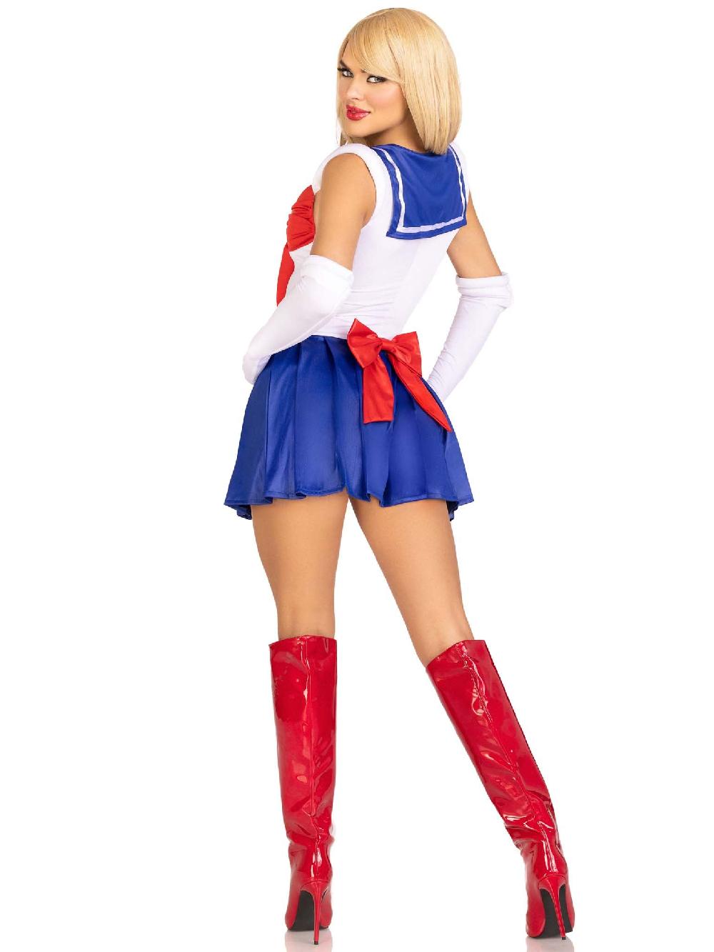 Leg Avenue Sexy Sailor Costume Red/White/Blue