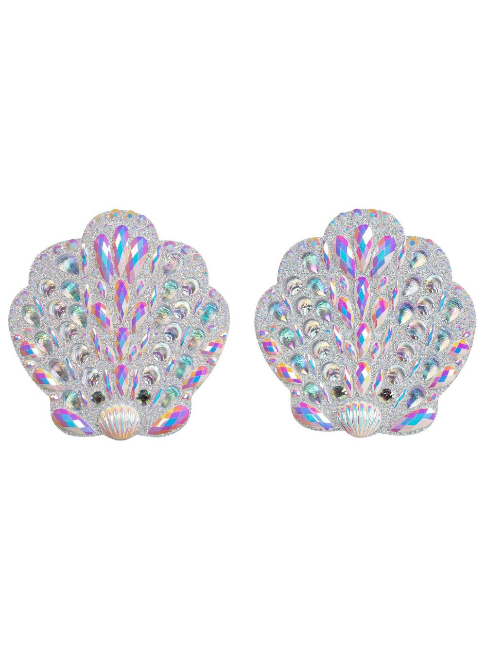 Leg Avenue Shell Nipple Covers Purple