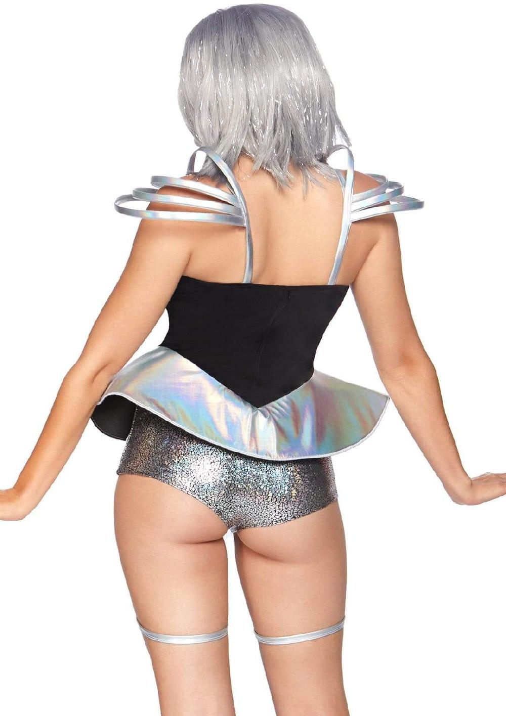 Leg Avenue Space Cadet Costume Silver