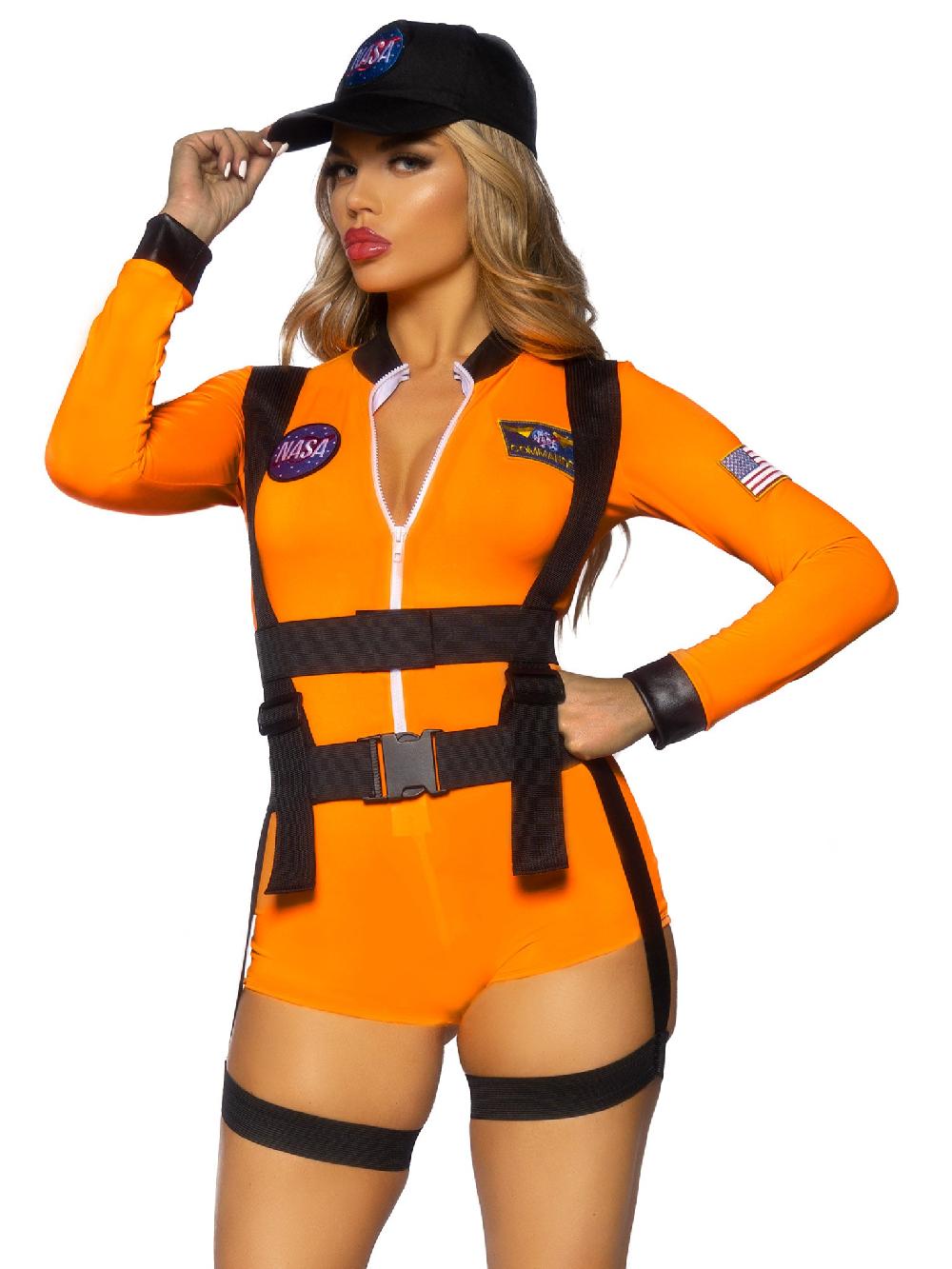 Leg Avenue Space Commander Costume Orange