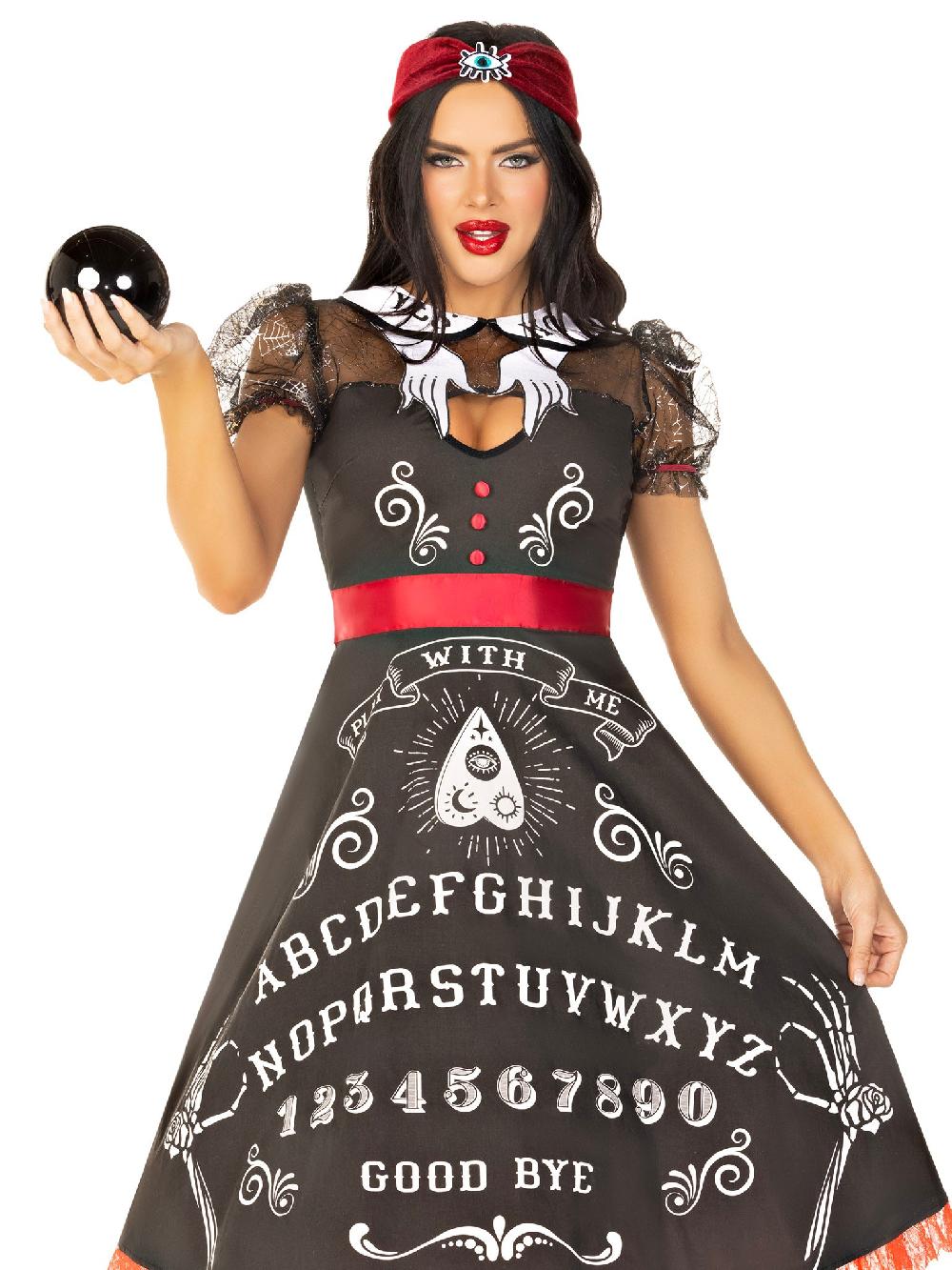 leg avenue Spooky Board Beauty Costume Black