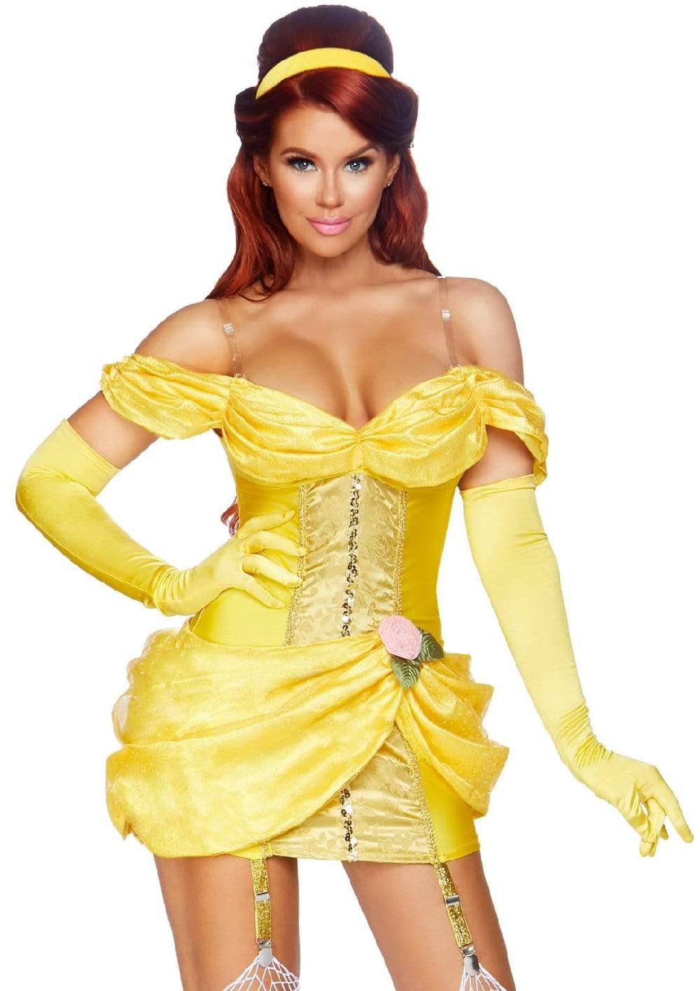 leg avenue Storybook Bombshell Costume Yellow