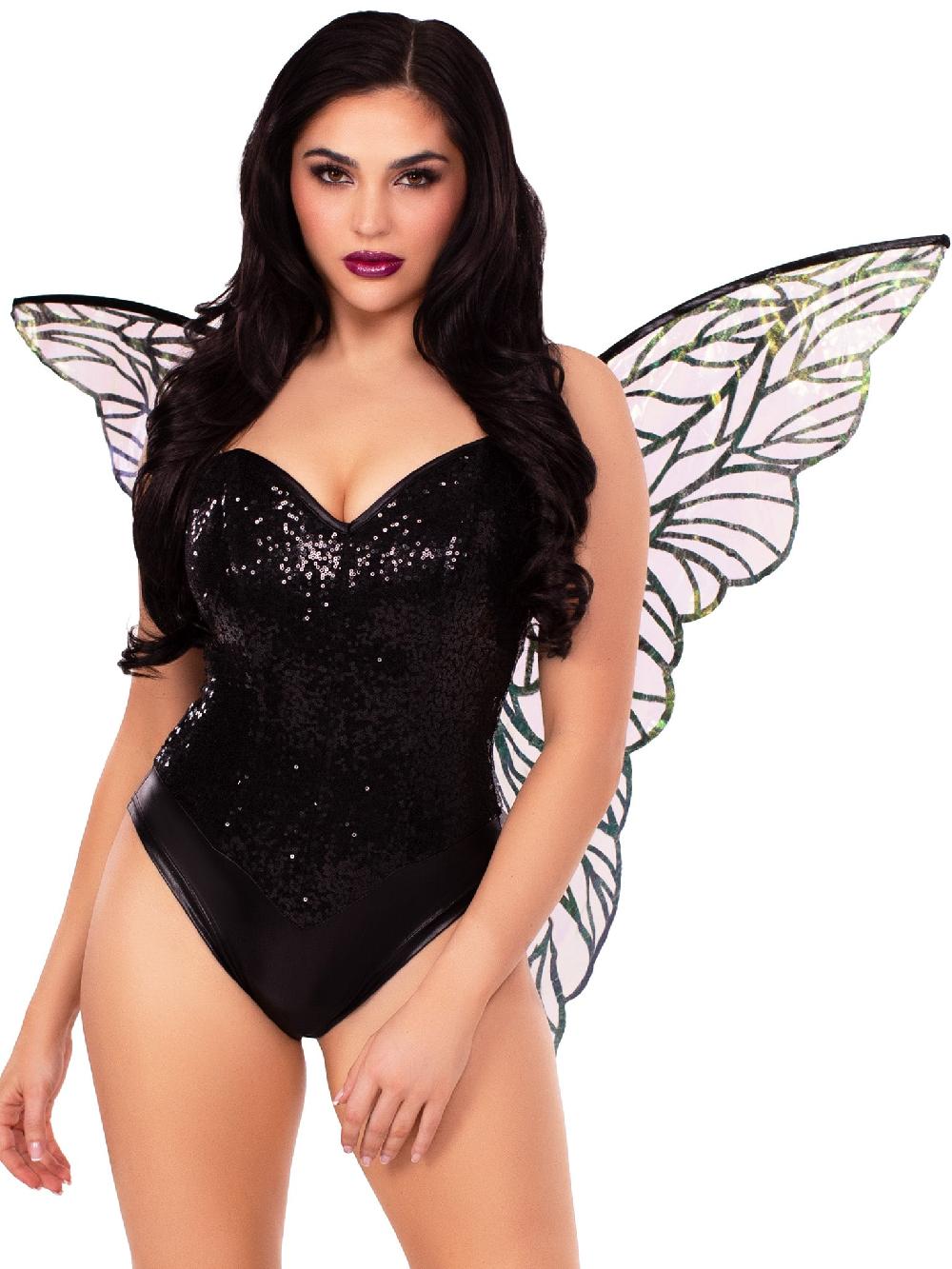 Leg Avenue Strapless Fairy Wings Clear