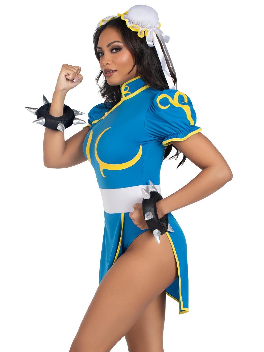 Leg Avenue Street Fighter Chun-Li Costume Blue