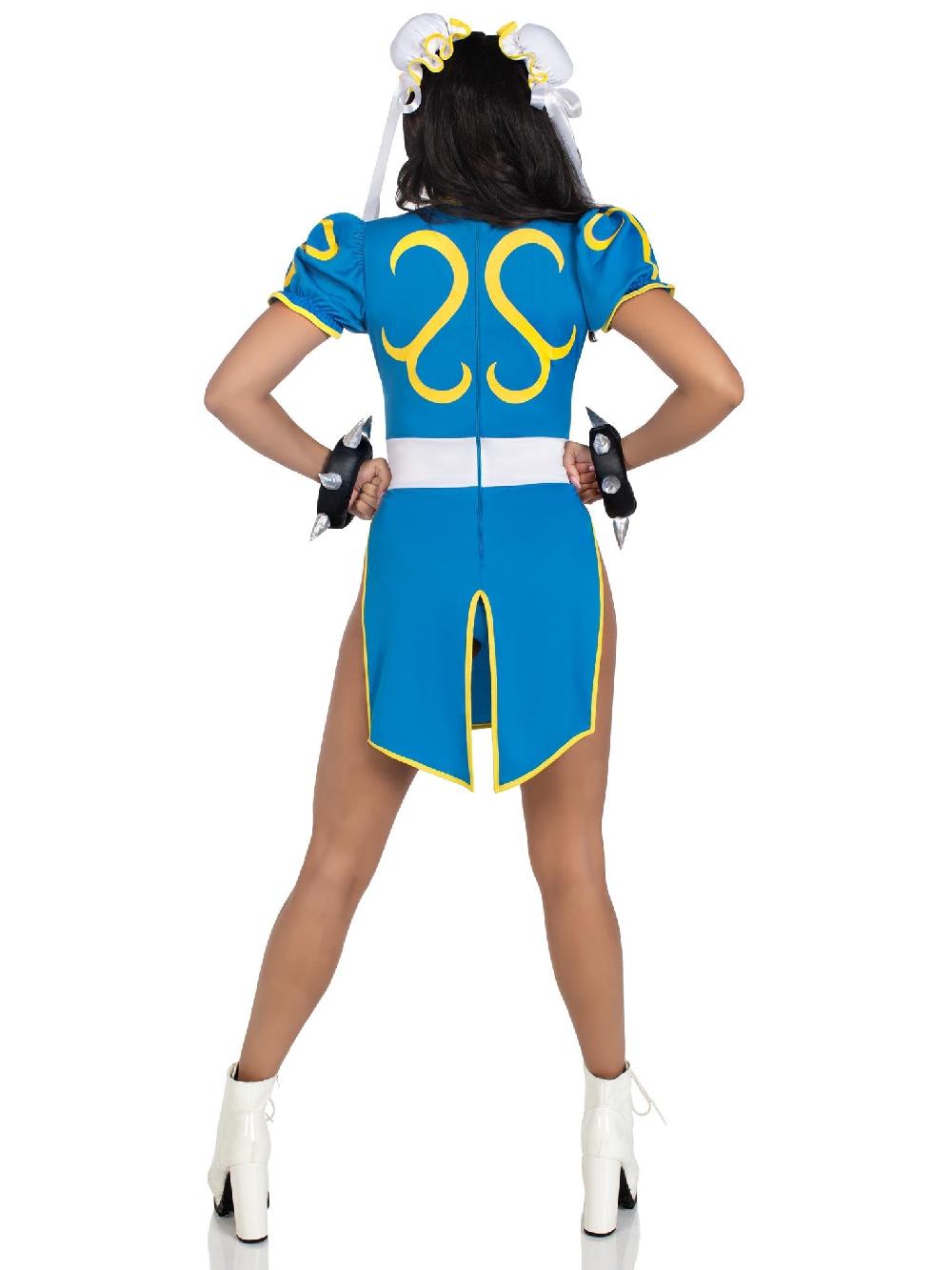Leg Avenue Street Fighter Chun-Li Costume Blue