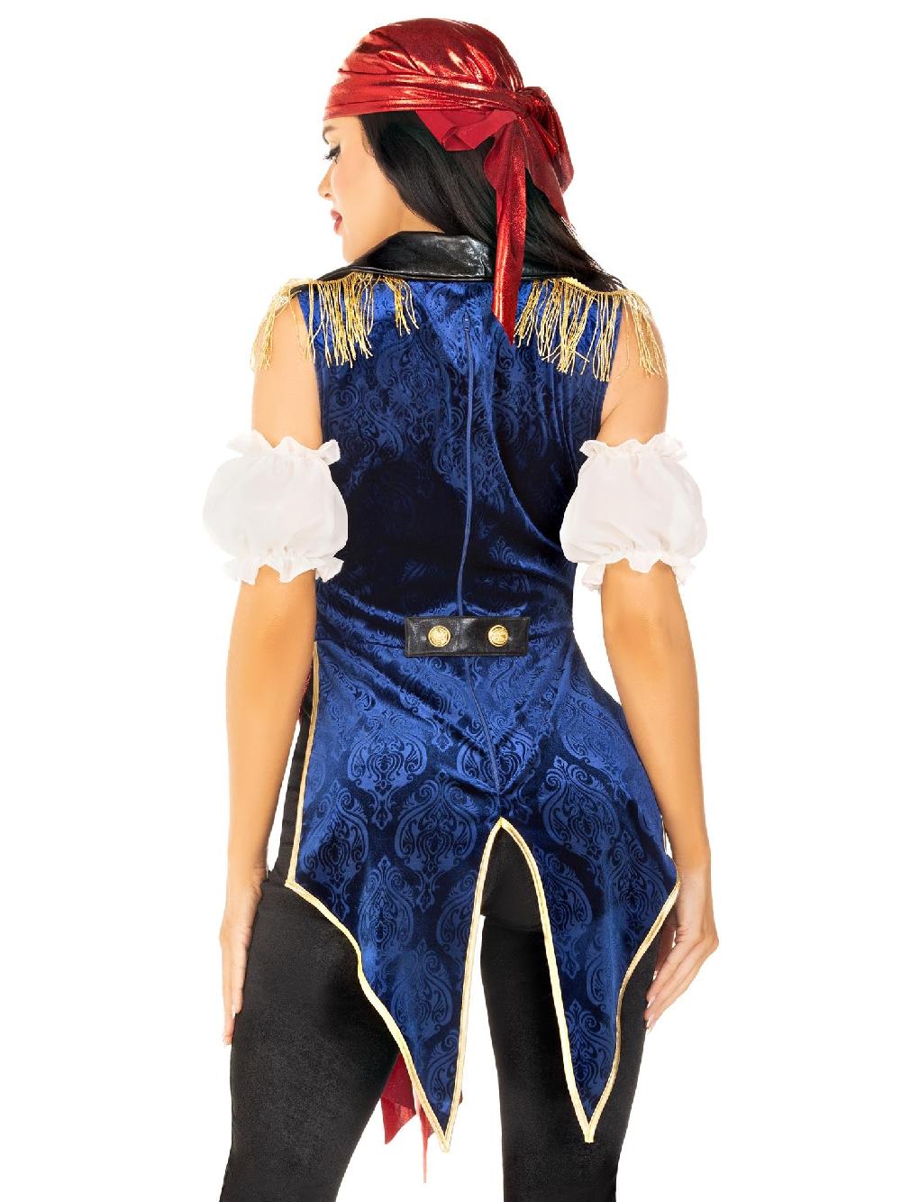 Leg Avenue Sultry Pirate Costume Blue
