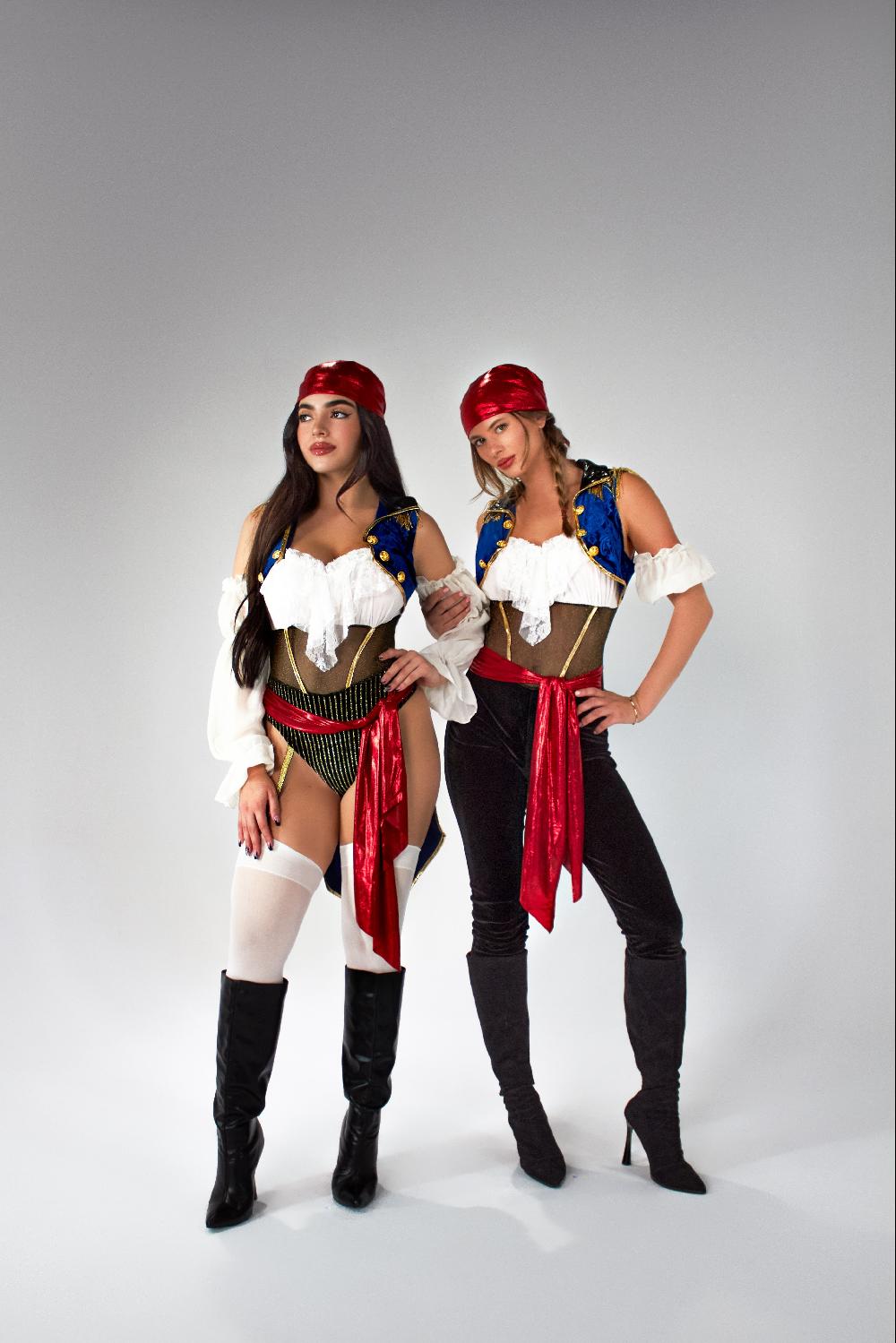 Leg Avenue Sultry Pirate Costume Blue