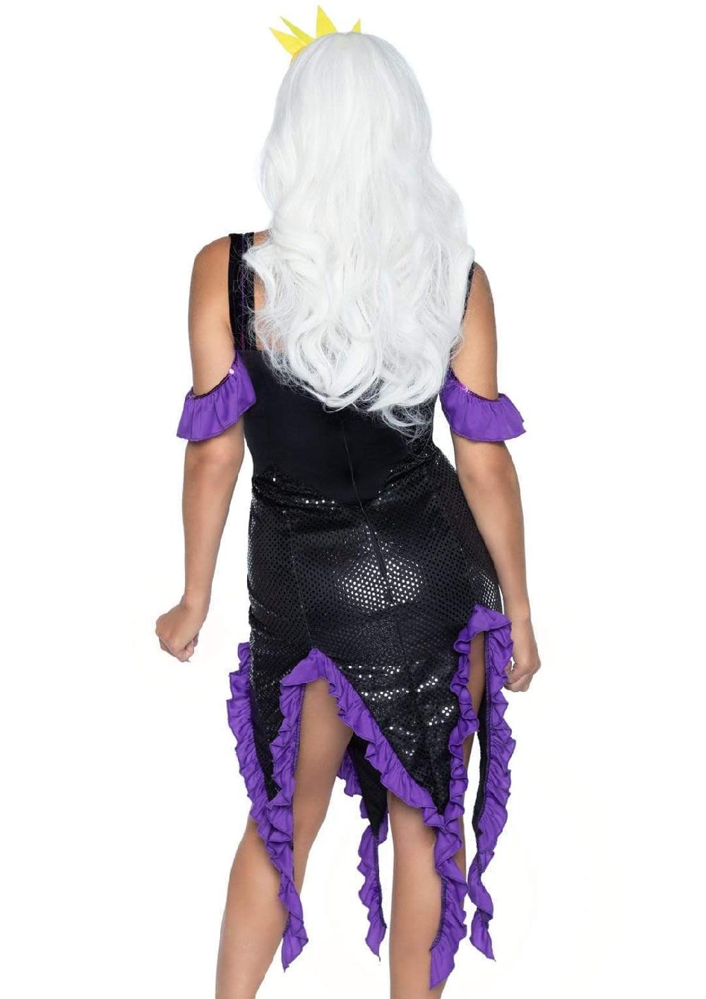 Leg Avenue Sultry Sea Witch Costume Black/Purple