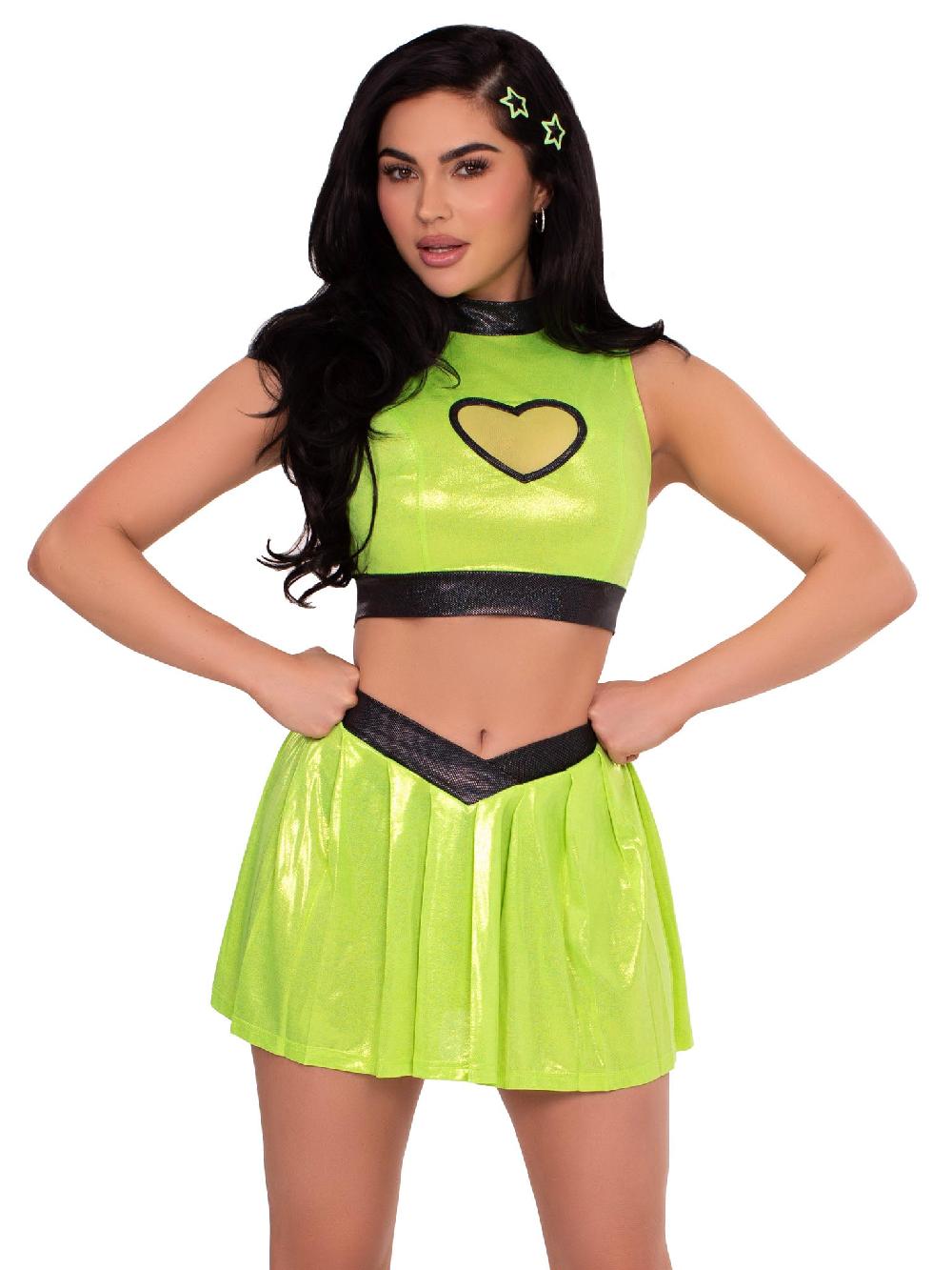 leg avenue Super Baddie Costume Green