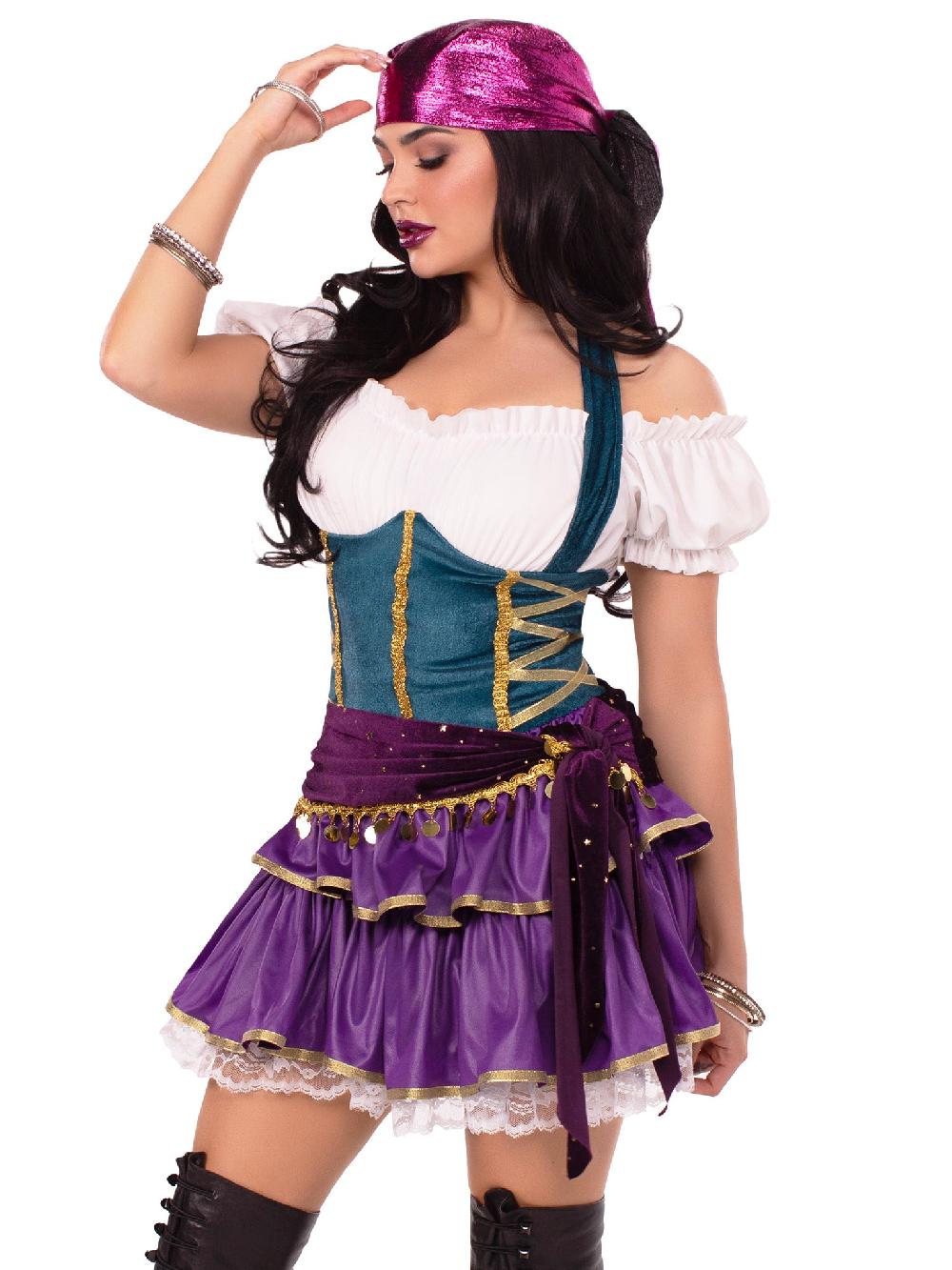 Leg Avenue Tarot Card Temptress Costume Multicolor