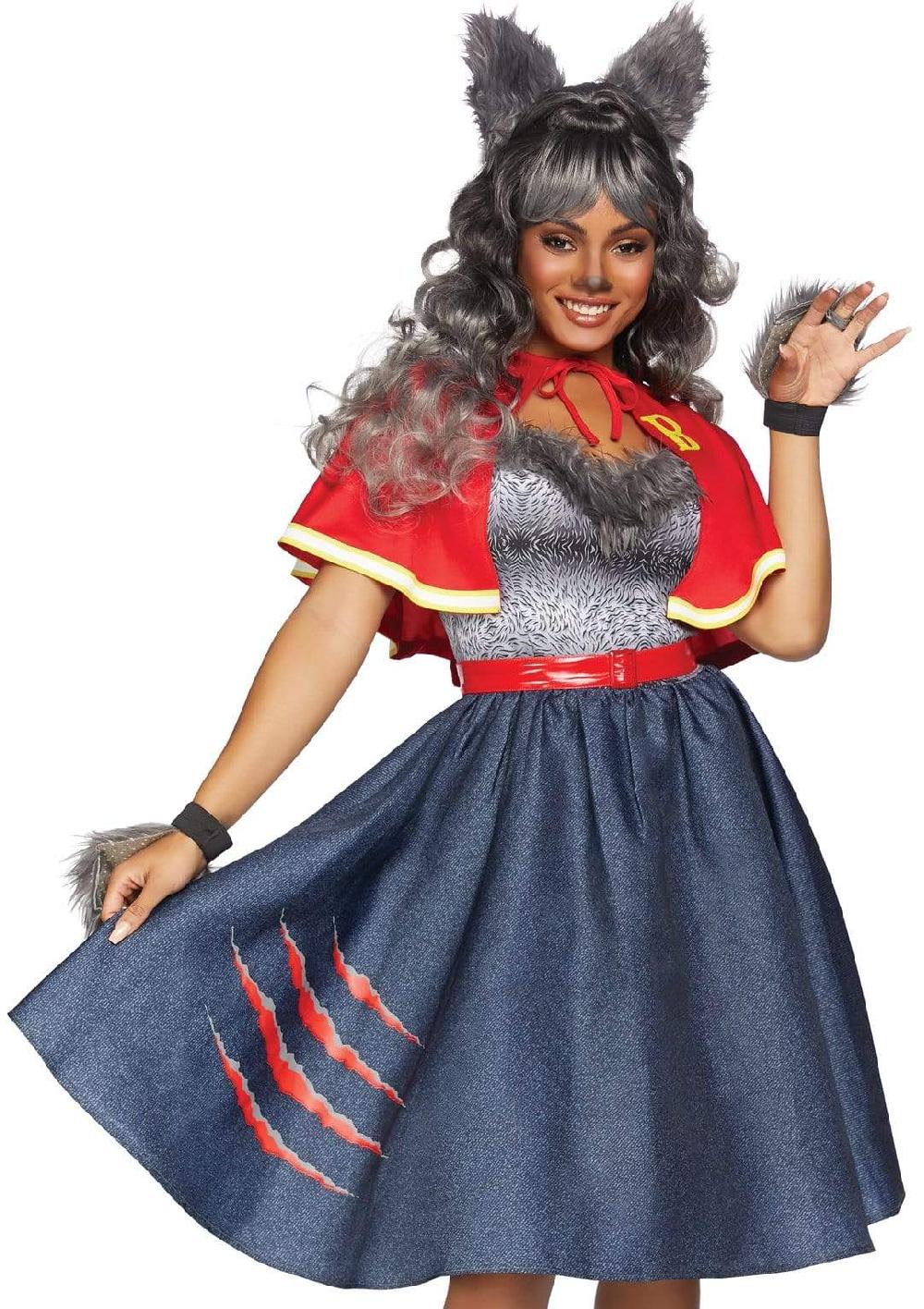 leg avenue Teen Wolf Costume Red/Blue