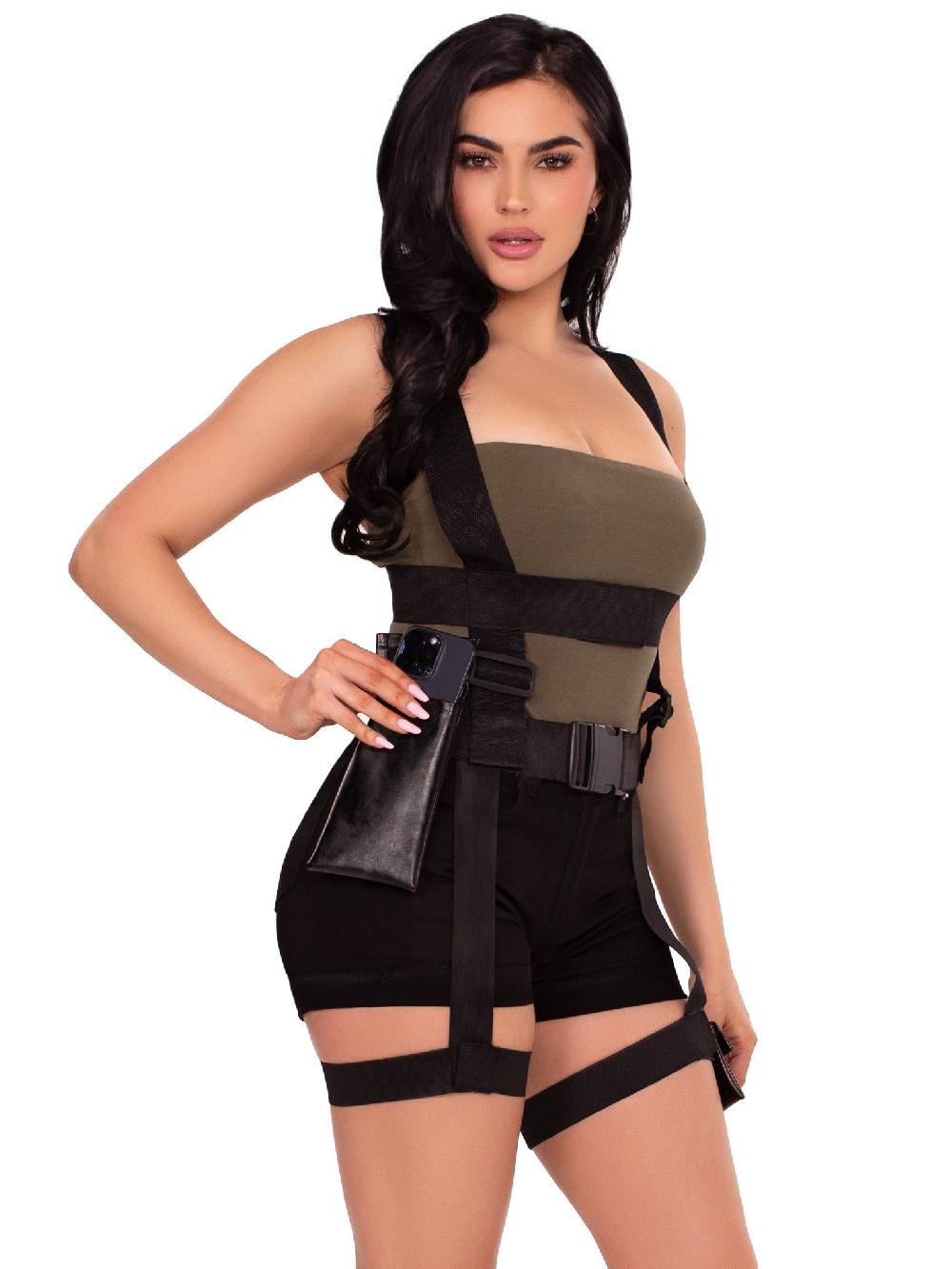 Leg Avenue Utility Body Harness Black