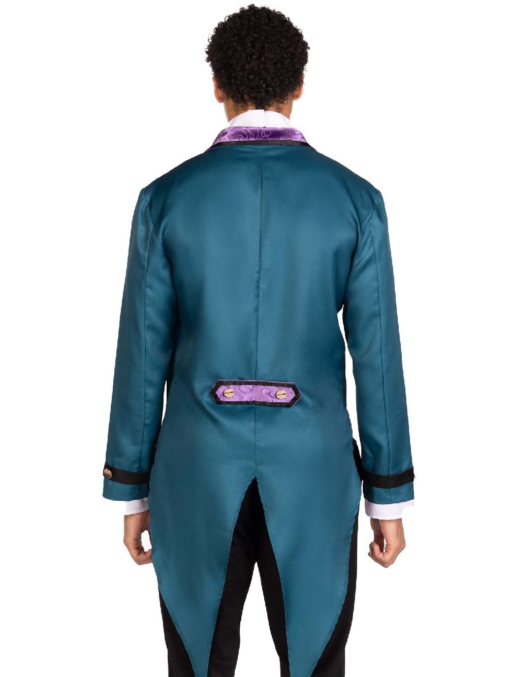 Leg Avenue Victorian Butler Costume Black/Green