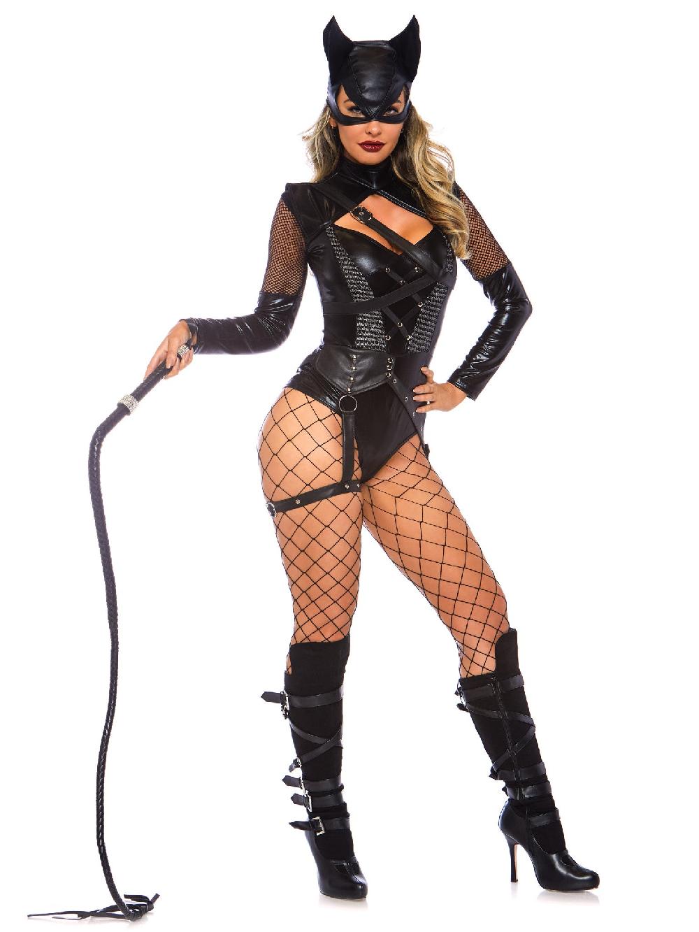 Leg Avenue Villainess Vixen Costume Black