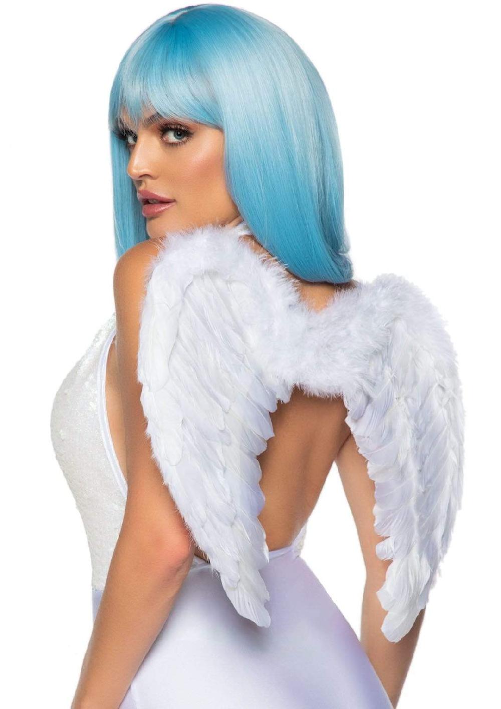 Leg Avenue White Feather Wings White