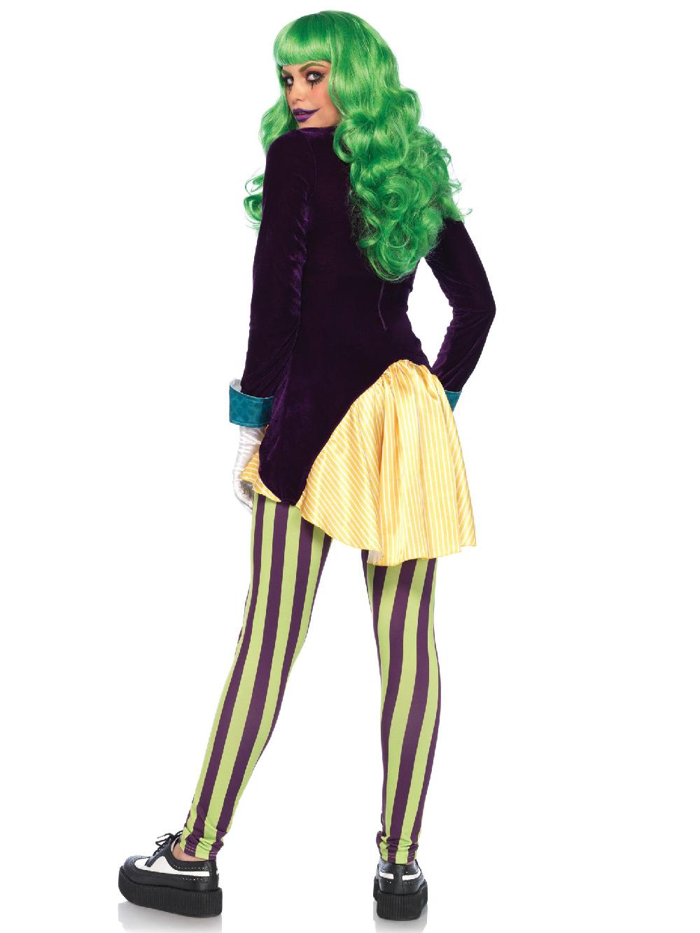Leg Avenue Wicked Trickster Costume Purple/Green
