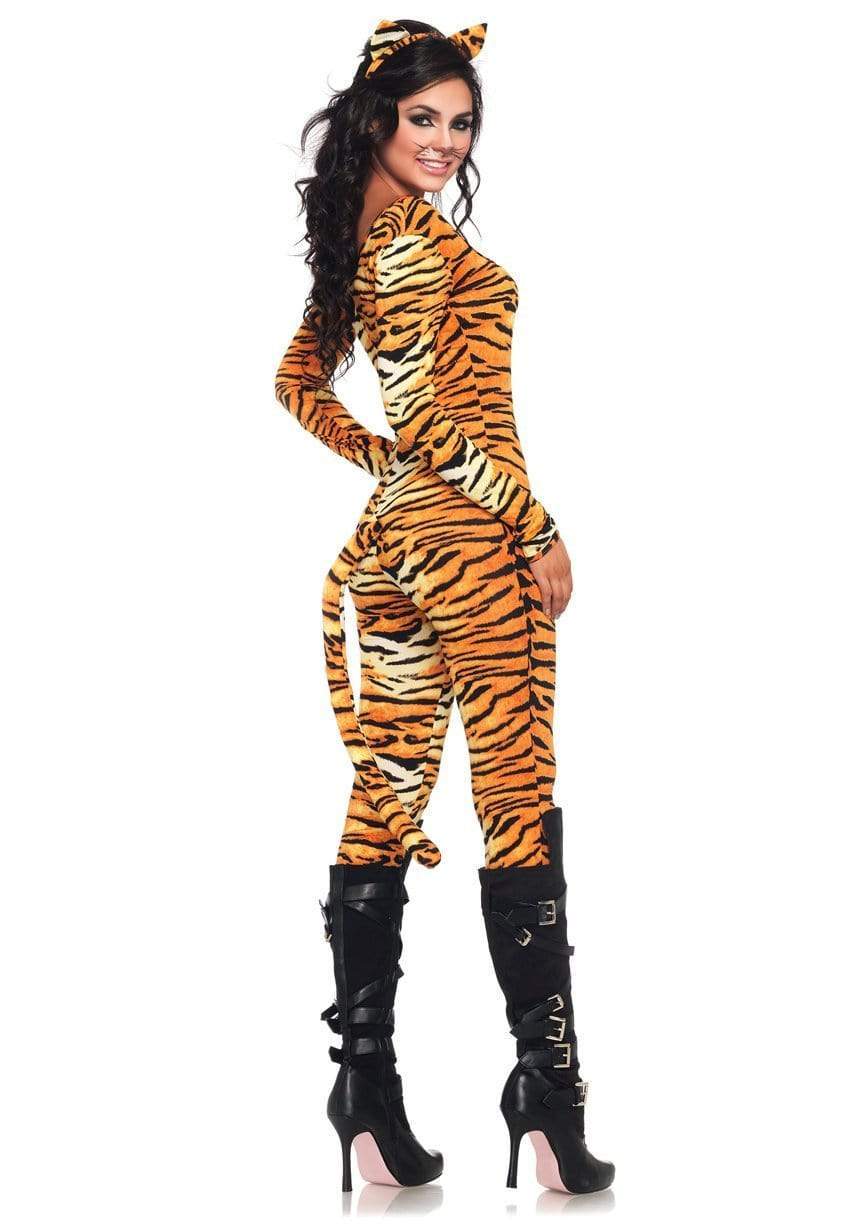 Leg Avenue Wild Tigress Costume Orange/Black