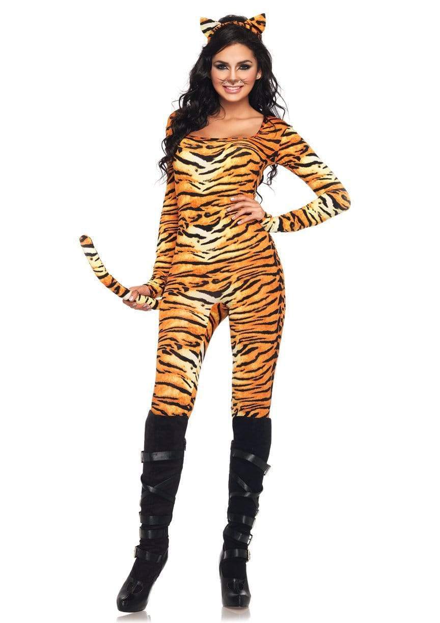 Leg Avenue Wild Tigress Costume Orange/Black