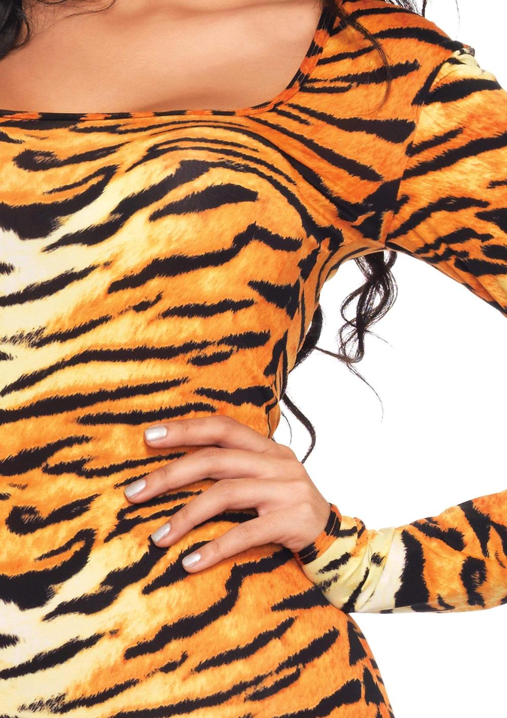 Leg Avenue Wild Tigress Costume Orange/Black