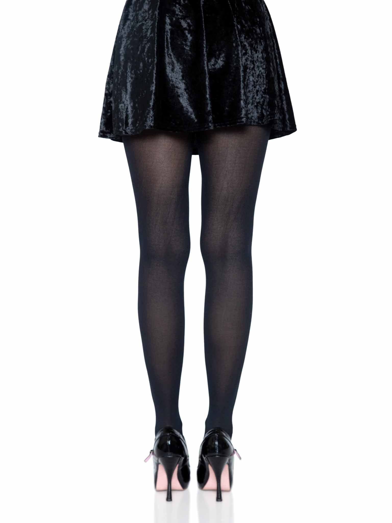 Leg Avenue Molli Nylon Spandex Women's Tights Black