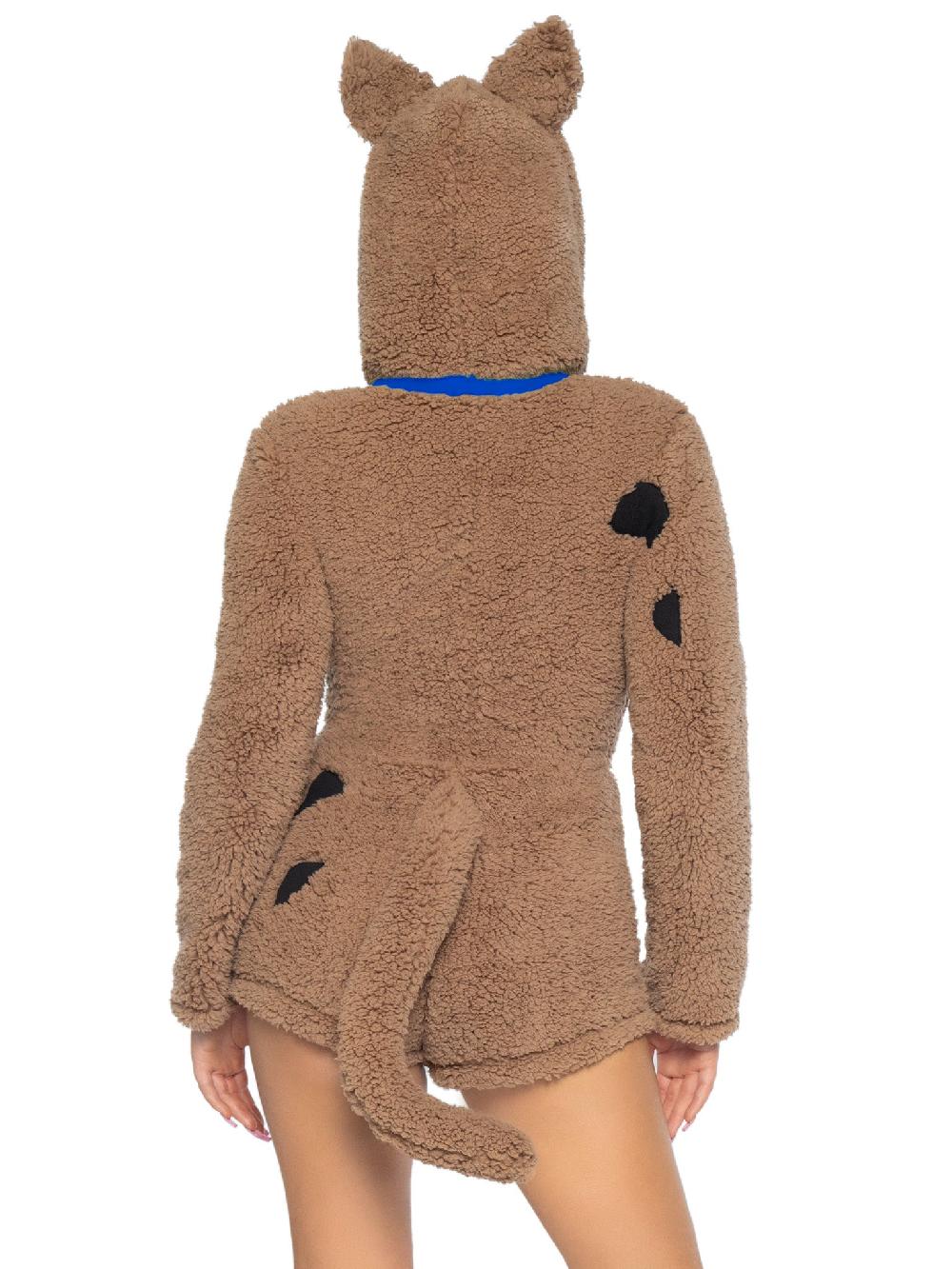 Leg Avenue Mystery Pup Ultra Soft Costume Romper Brown