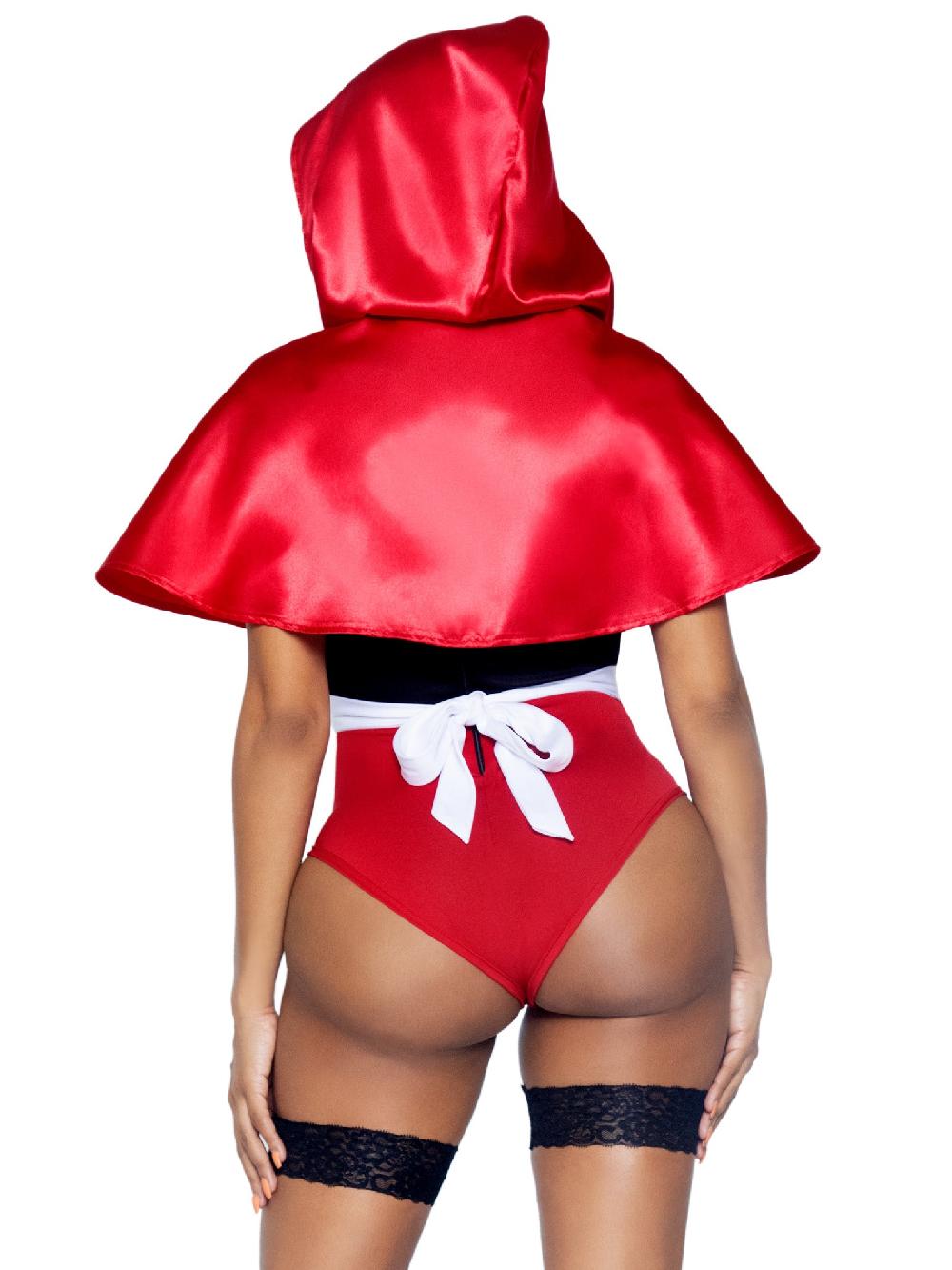 Leg Avenue Naughty Miss Red Riding Hood Costume Red
