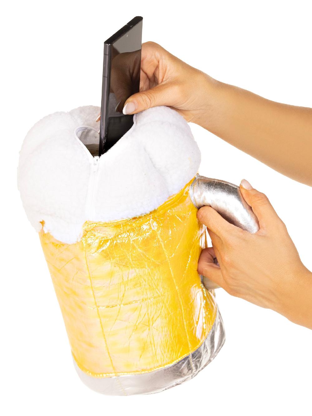 Leg Avenue Oktoberfest Oversized Beer Stein Purse Gold