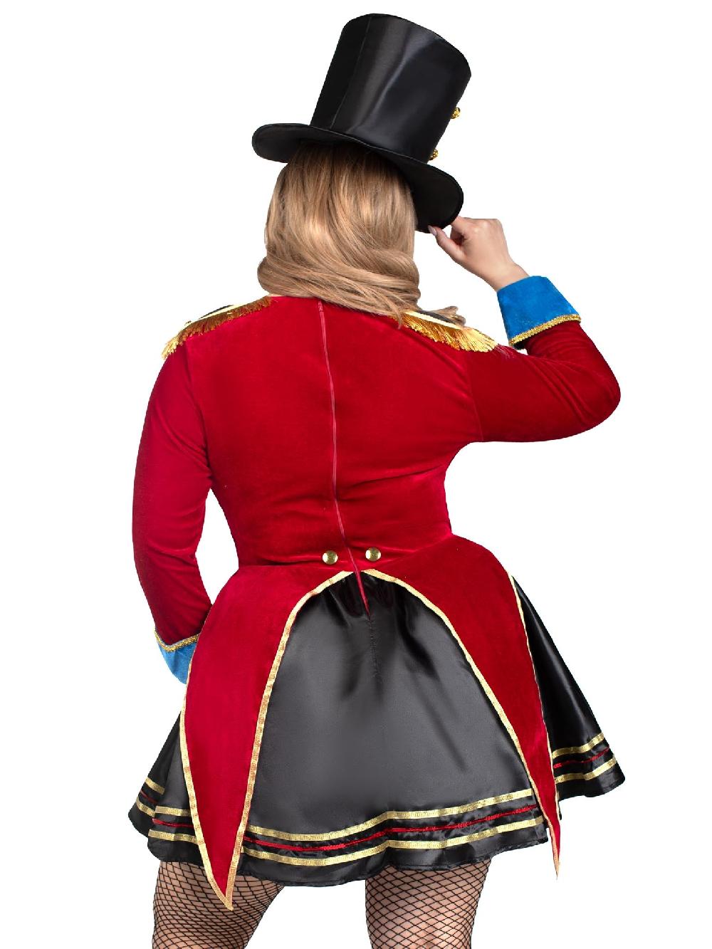 Leg Avenue Plus Classic Ringmaster Costume Multicolor