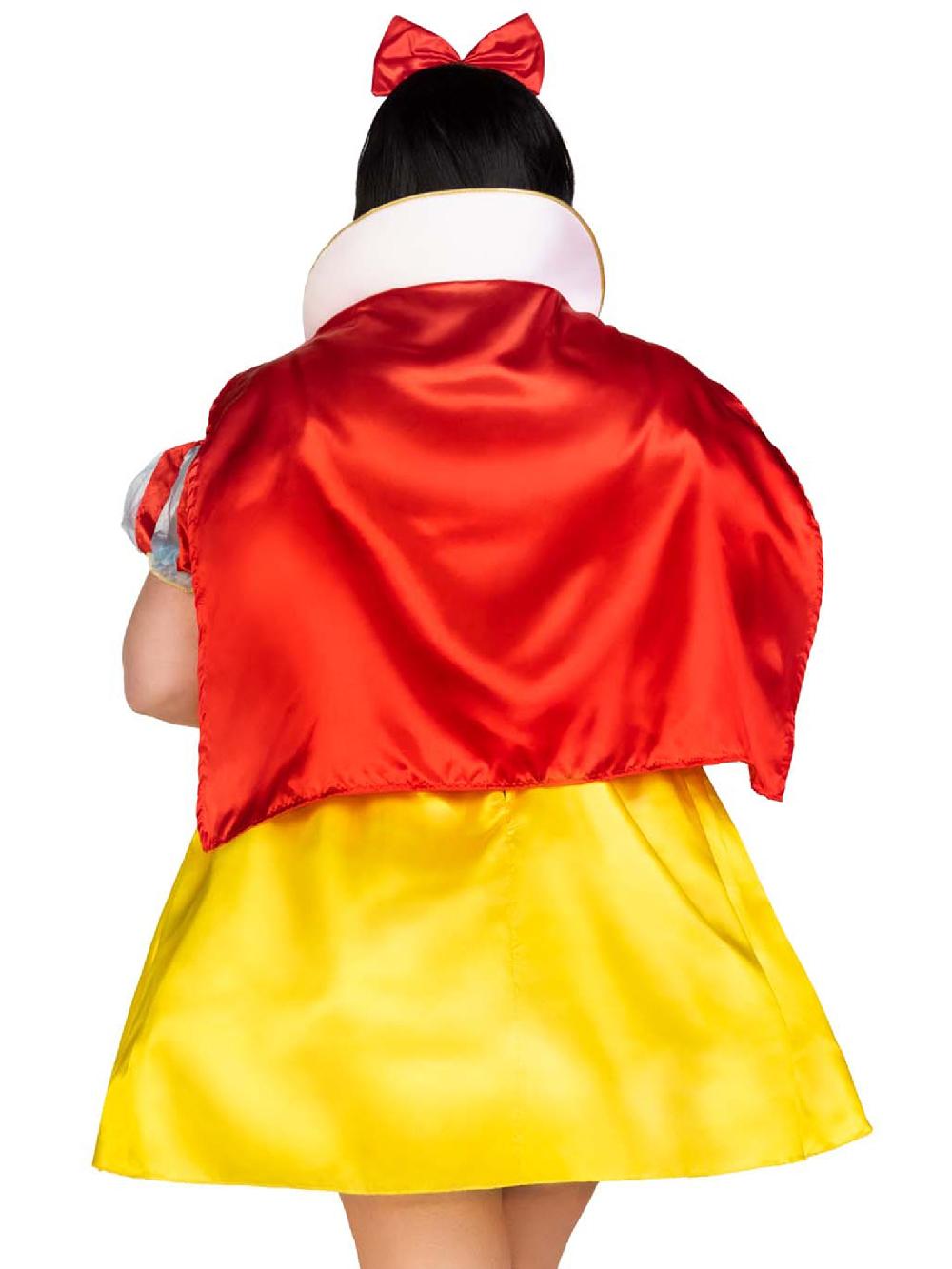 Leg Avenue Plus Fairy Tale Snow White Costume Yellow