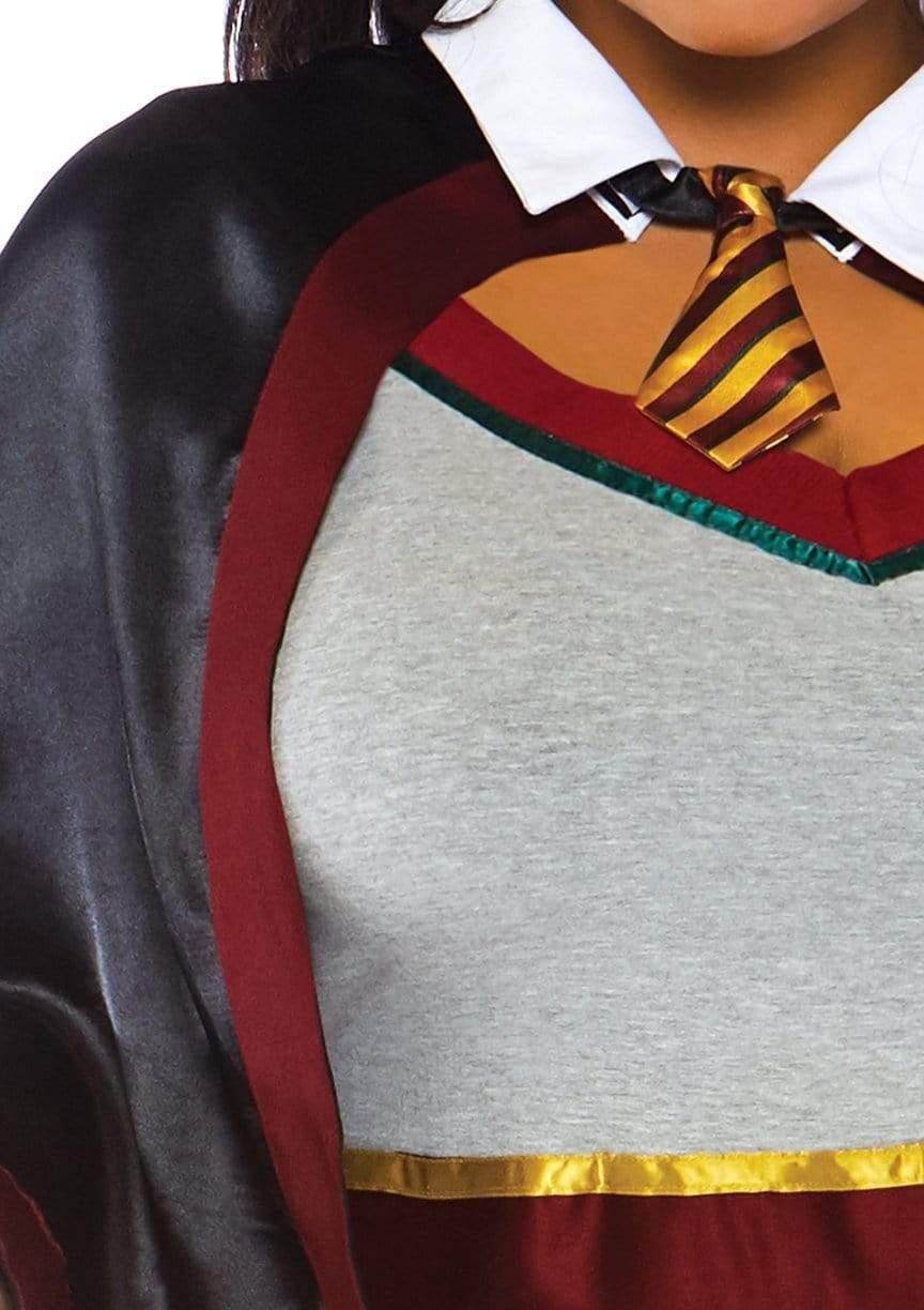 Leg Avenue Plus Spellbinding School Girl Costume Red/Black