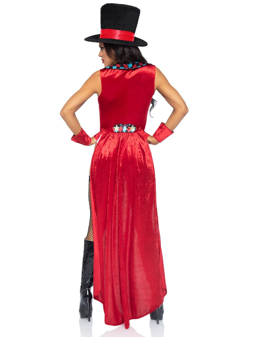 Leg Avenue Ring Mistress Sexy Circus Costume Red/Black