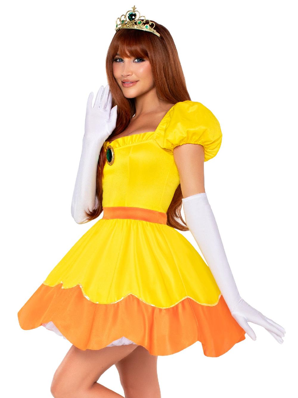 Leg Avenue Sunflower Princess Costume Yellow/Orange
