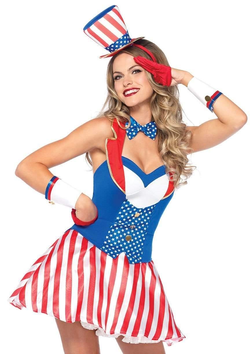 leg avenue Yankee Doodle Darlin' Costume Red/White/Blue