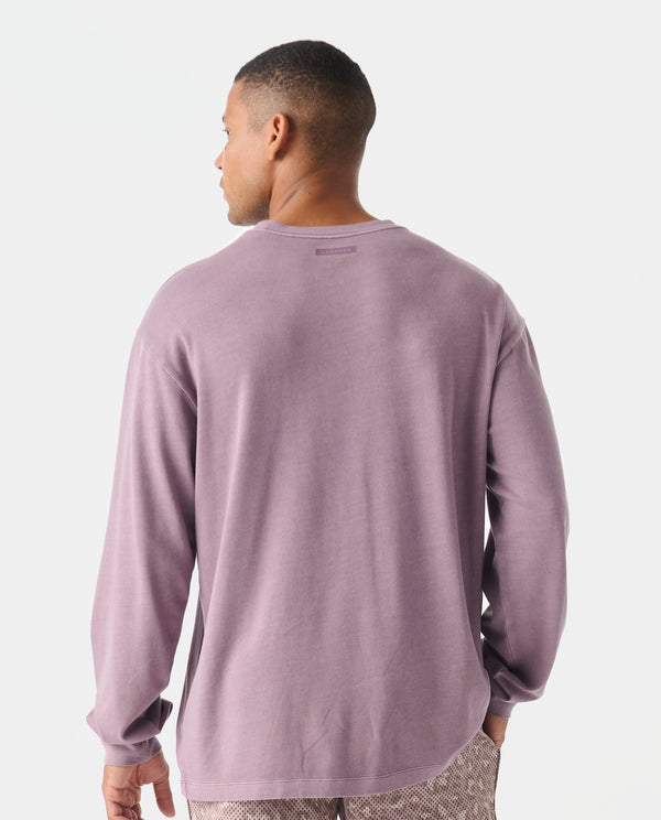 Legends Fairfax Oversized LS Tee Washed Arctic Dusk