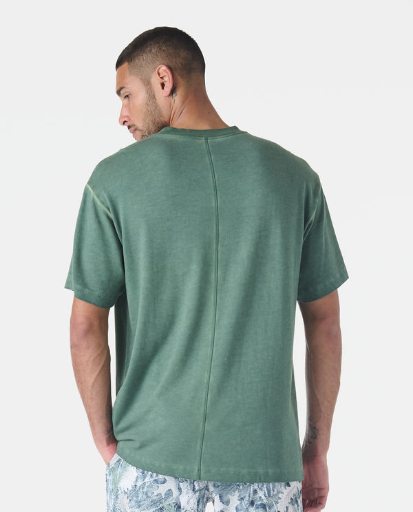 Legends Fairfax Oversized Lunar Tee Washed Hunter Green