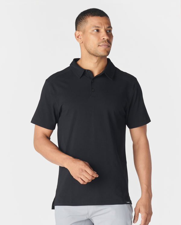 legends Aviation Polo Black