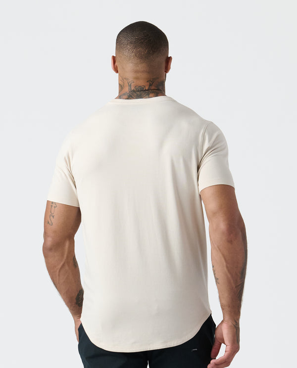 Legends Aviation Tee Curved Hem Dune