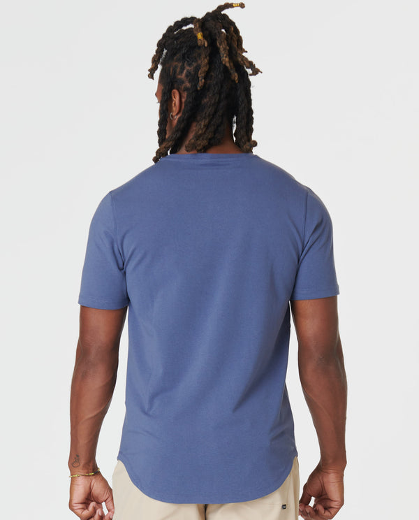 Legends Aviation Tee Curved Hem Nightshadow