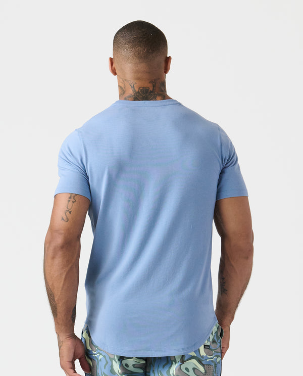 Legends Aviation Tee Curved Hem Sea