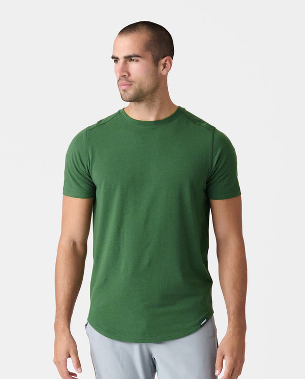 legends Aviation Tee Curved Hem Sierra