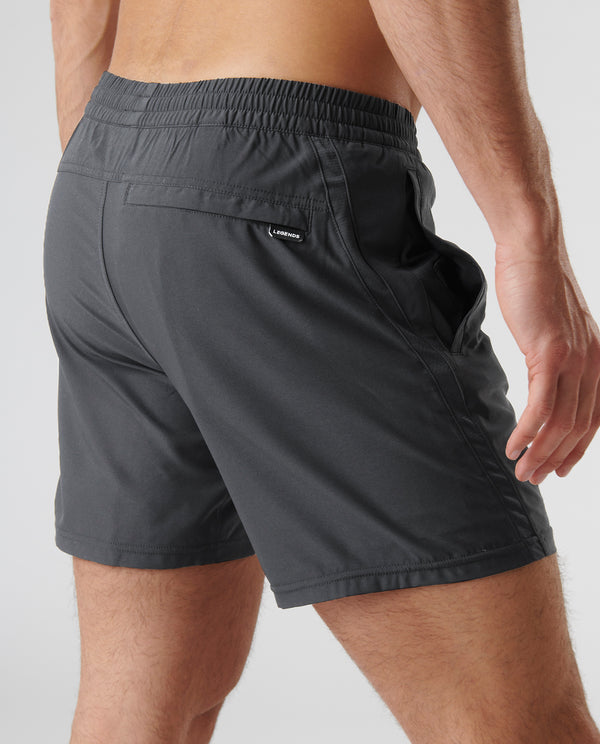 Legends Bishop Short Charcoal Gray