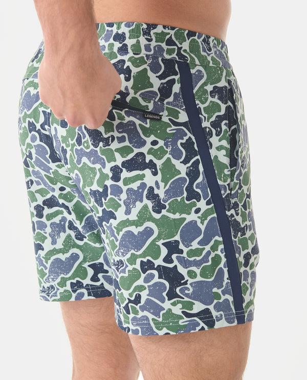 Legends Bishop Short Duck Camo Cloud